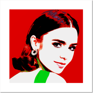 lily collins Posters and Art